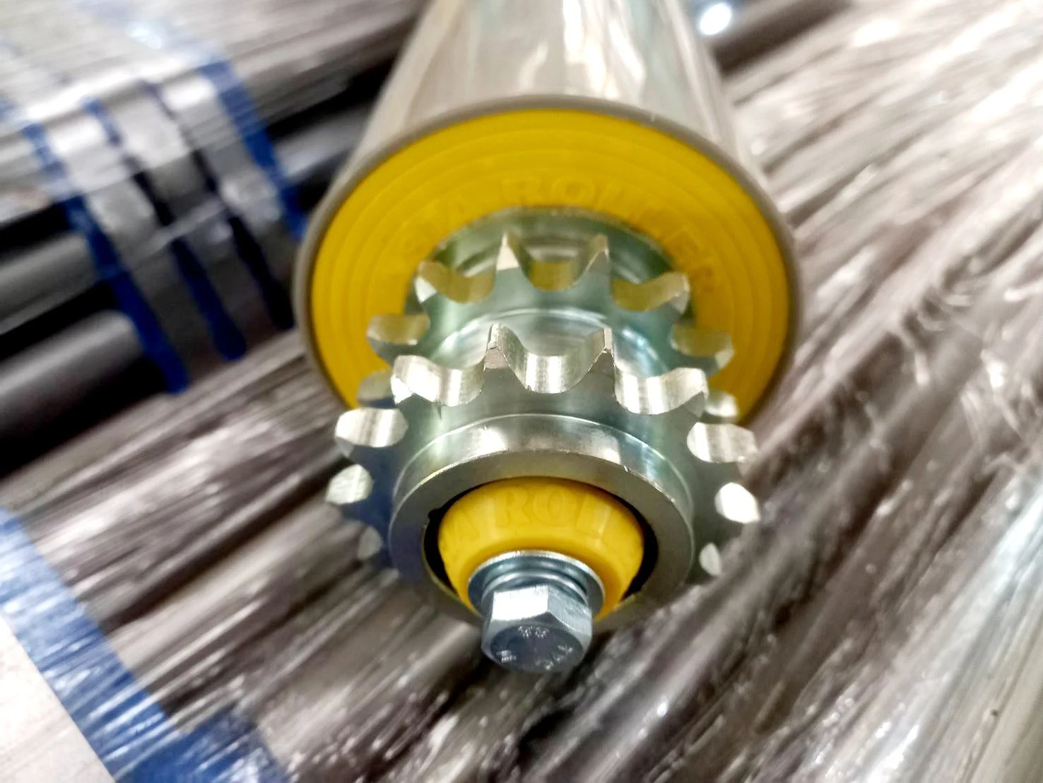 AsiaRoller Series 7590 conveyor roller details photo 10
