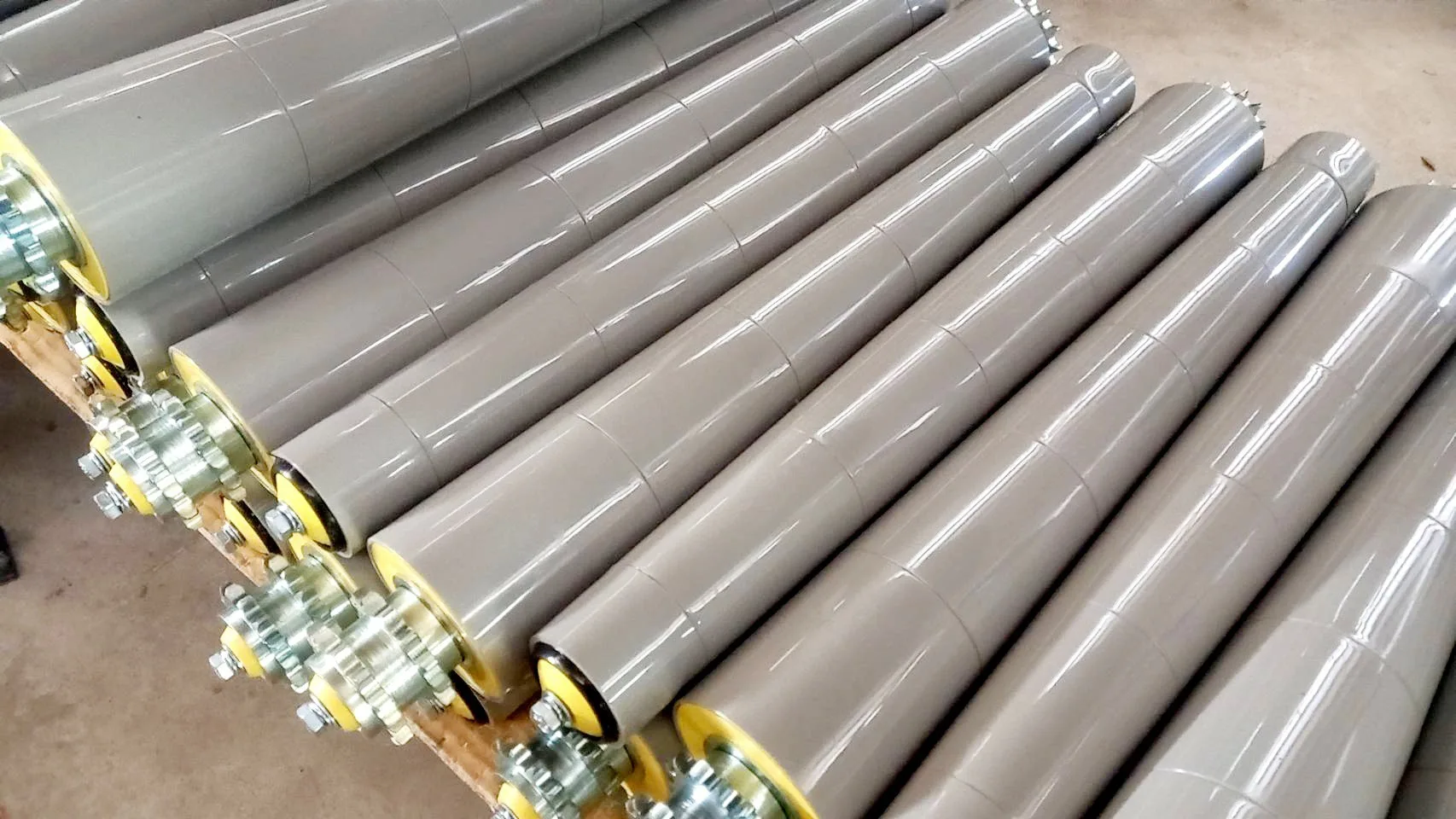 AsiaRoller Series 7590 conveyor roller details photo 6